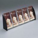 5 Pocket Brochure Holder with Curved Sides