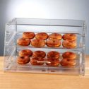 10 w x 8 1/2 H x 14 D Acrylic Donut display Case